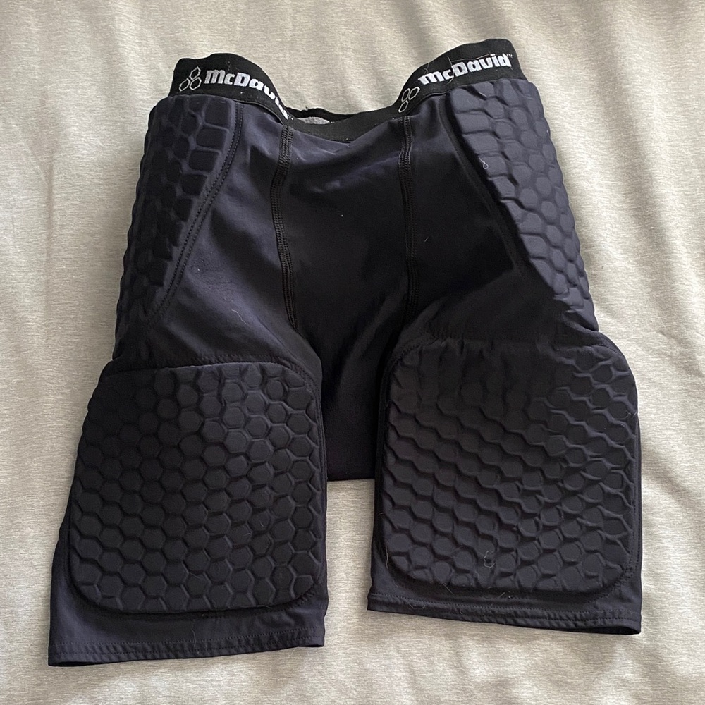 McDavid Black Padded Compression Shorts